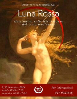 Luna Rossa. Disarmonie del ciclo mestruale - 9/10 Novembre 2024